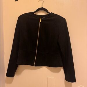Mossimo Supply Co. Black Jacket with Gold Accent